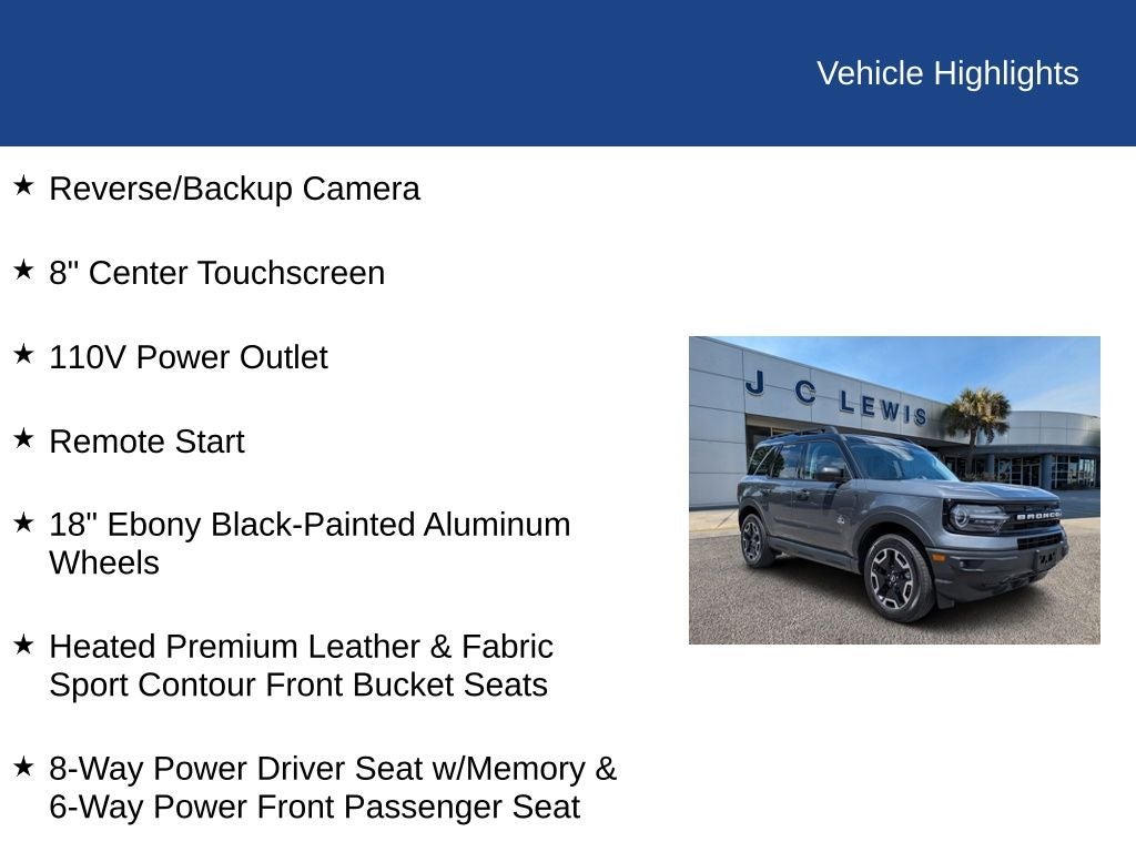 2024 Ford Bronco Sport Outer Banks