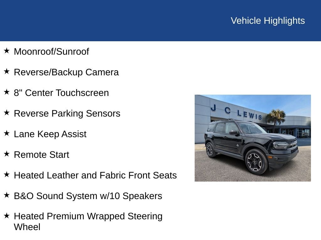 2024 Ford Bronco Sport Outer Banks