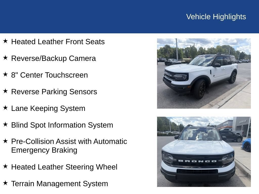 2022 Ford Bronco Sport Outer Banks