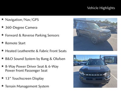 2025 Ford Bronco Sport Outer Banks