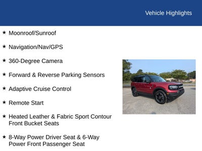 2025 Ford Bronco Sport Outer Banks