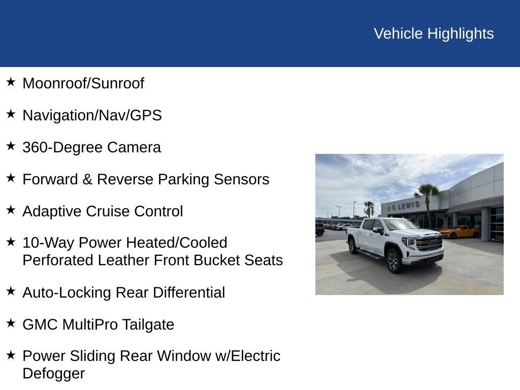 2025 GMC Sierra 1500 SLT