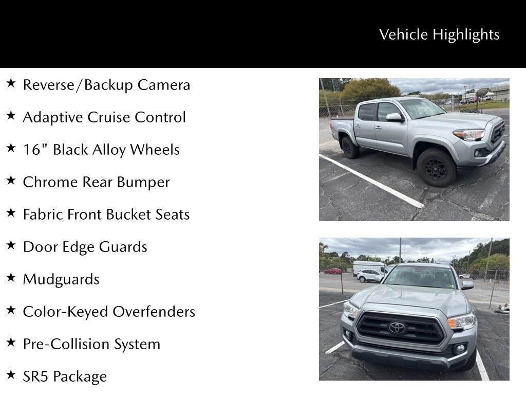 2022 Toyota Tacoma SR5 V6