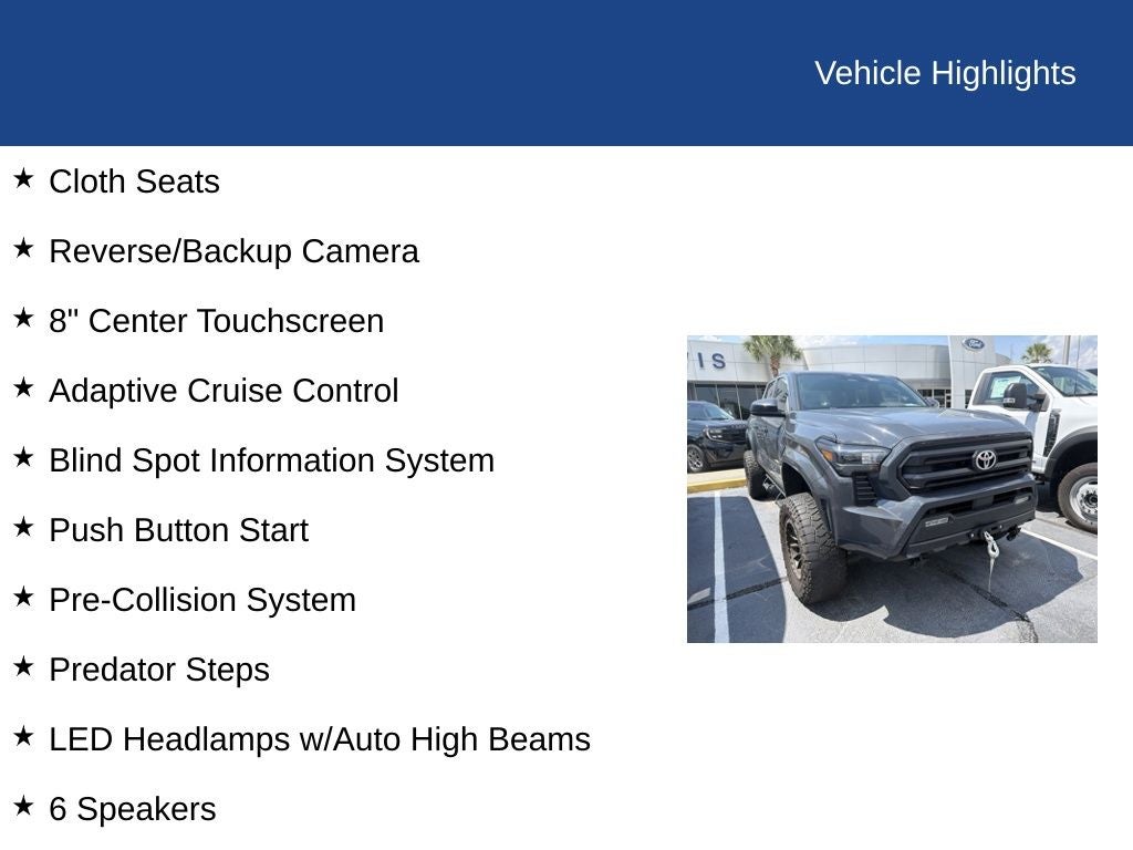2024 Toyota Tacoma SR5