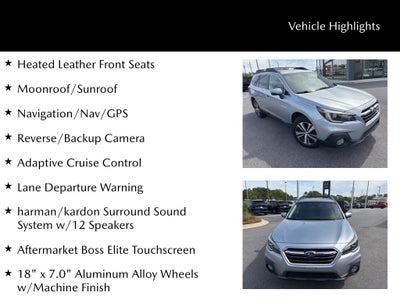 2018 Subaru Outback 2.5i Limited