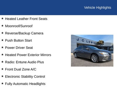 2016 Toyota Camry XLE