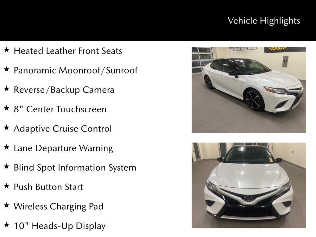 2019 Toyota Camry XSE V6