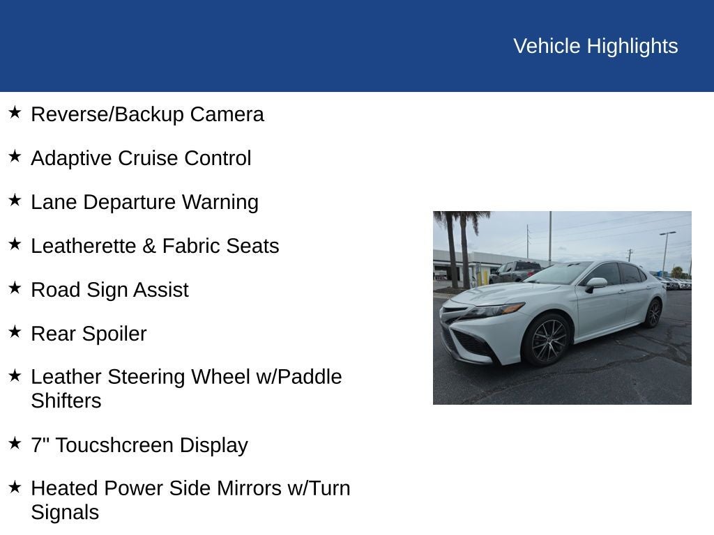 2023 Toyota Camry SE