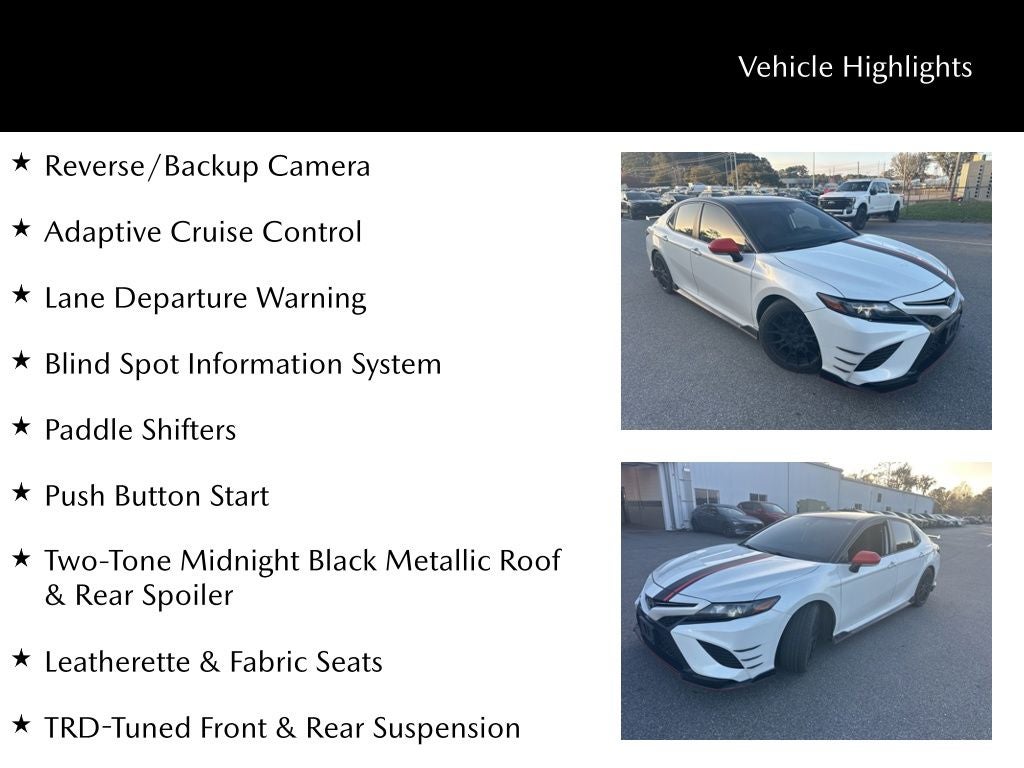 2021 Toyota Camry TRD V6