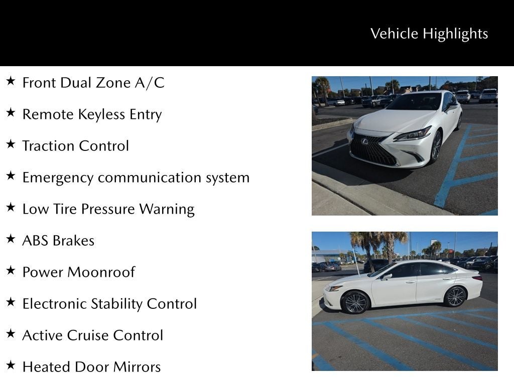 2022 Lexus ES 300h Luxury