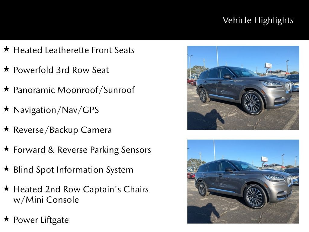 2022 Lincoln Aviator Standard