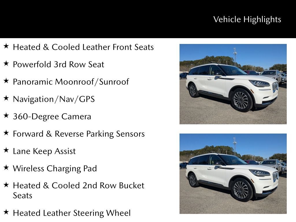 2022 Lincoln Aviator Reserve