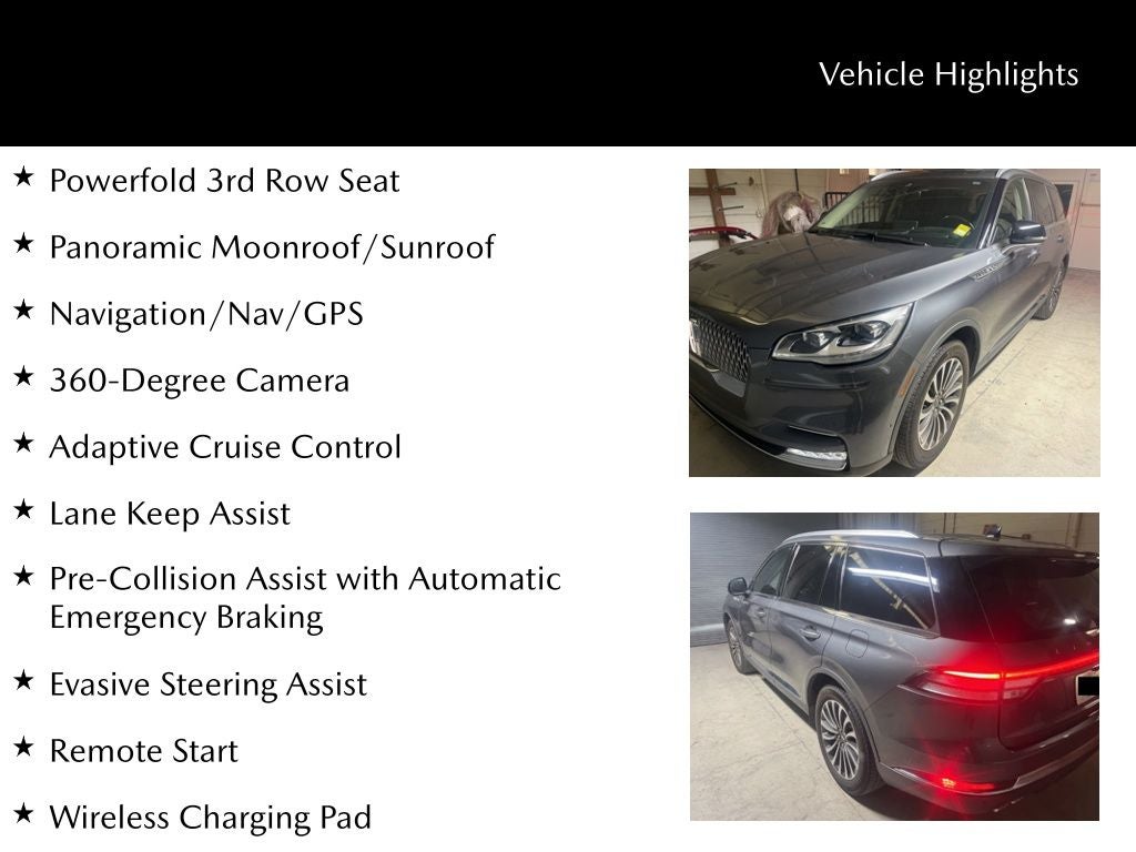 2022 Lincoln Aviator Reserve
