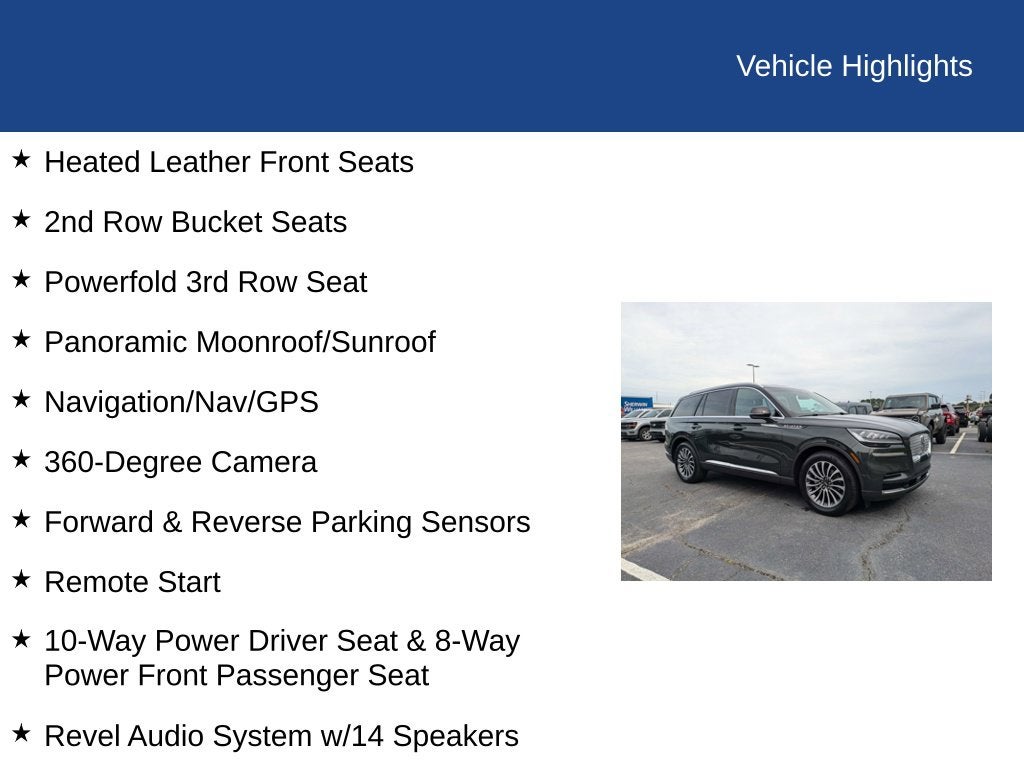 2023 Lincoln Aviator Reserve