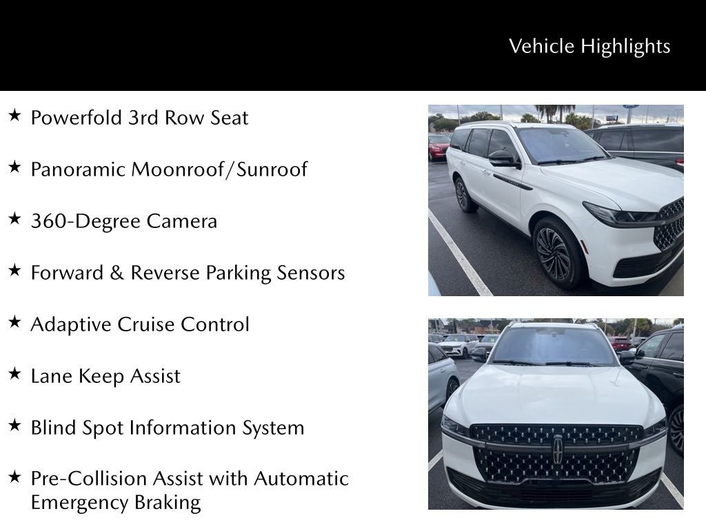2025 Lincoln Navigator Black Label