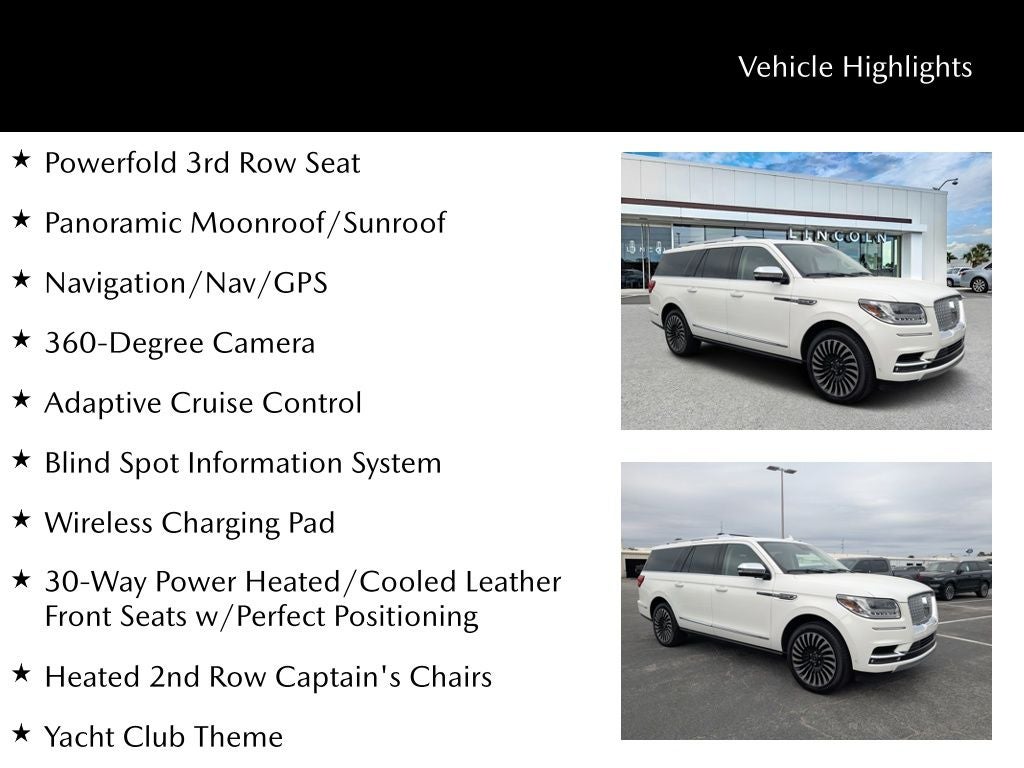 2021 Lincoln Navigator L Black Label