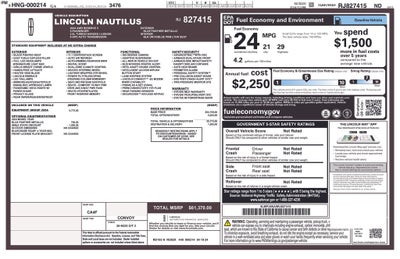 2024 Lincoln Nautilus Reserve