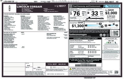 2025 Lincoln Corsair Plug-In Hybrid Grand Touring