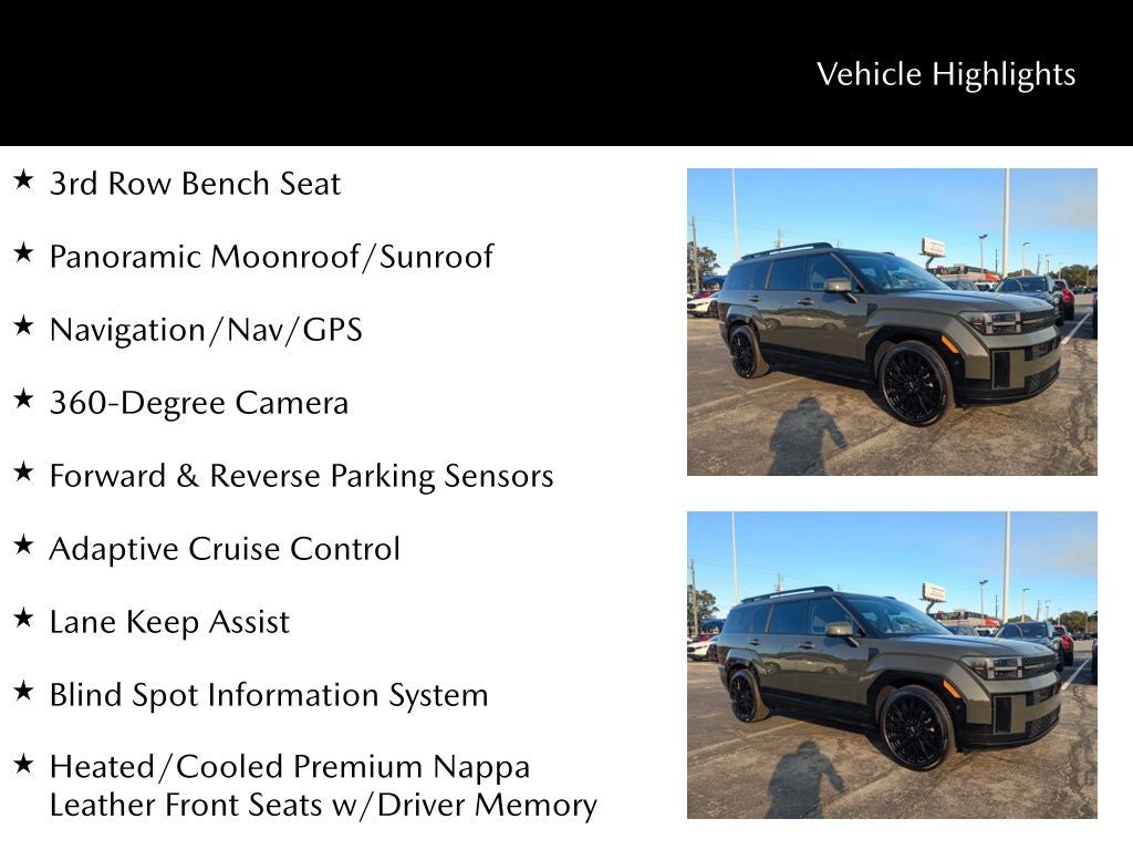 2025 Hyundai Santa Fe Calligraphy