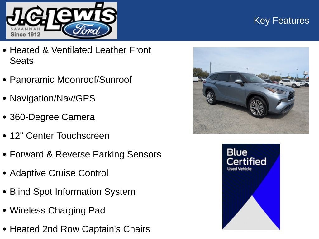 2023 Toyota Highlander Hybrid Platinum