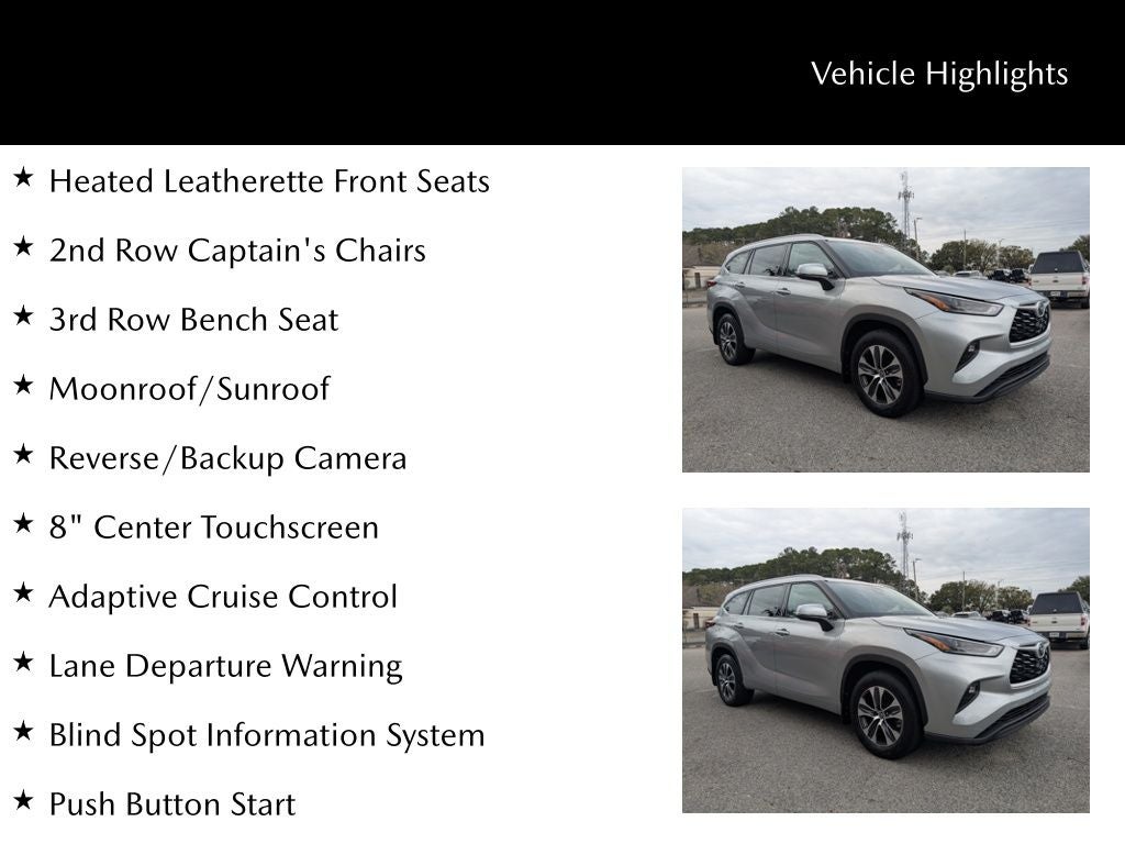 2022 Toyota Highlander XLE