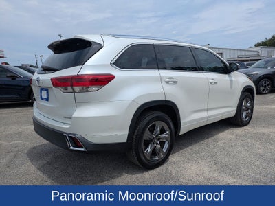 2018 Toyota Highlander Limited Platinum