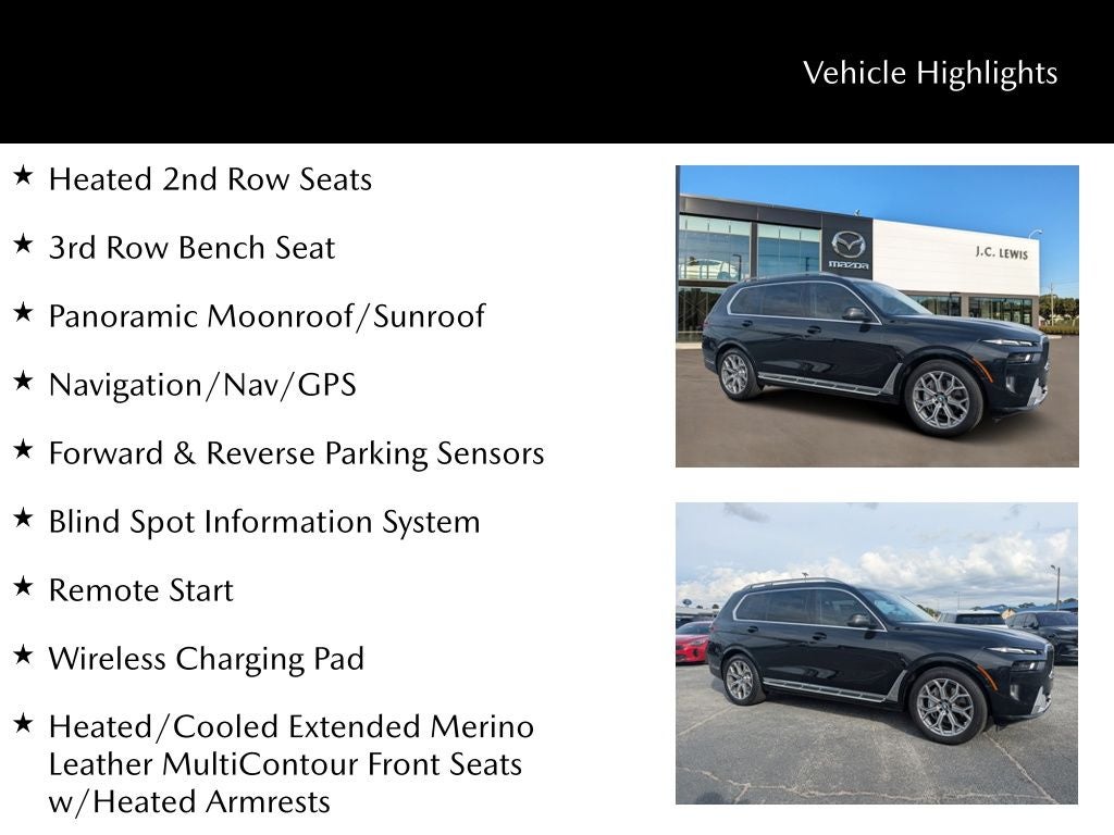 2023 BMW X7 xDrive40i