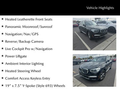 2021 BMW X3 xDrive30i