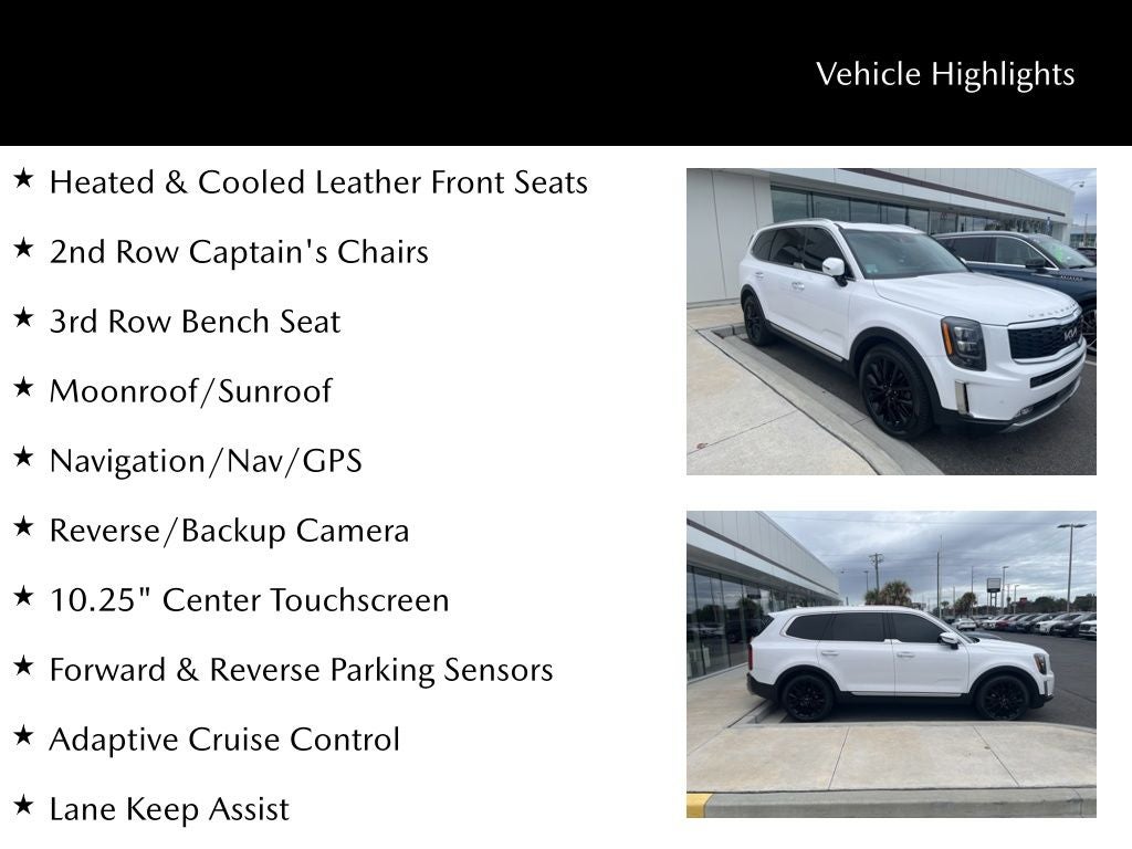 2022 Kia Telluride SX