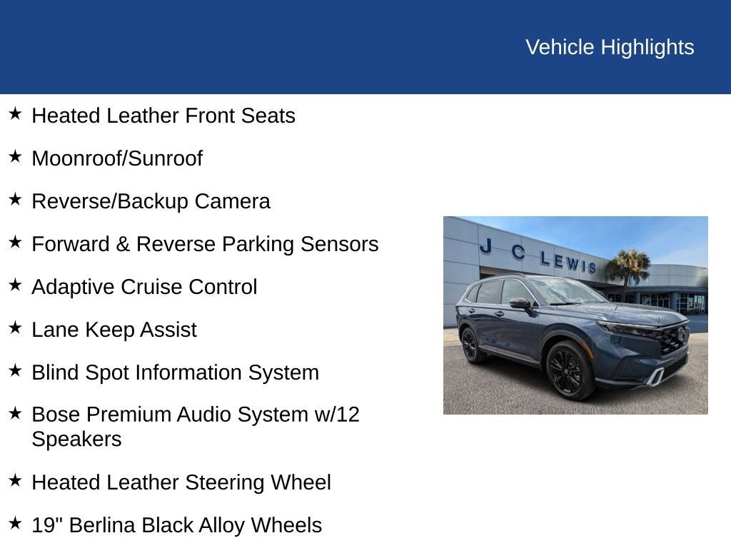 2025 Honda CR-V Hybrid Sport Touring