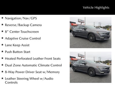 2018 Honda Clarity Plug-In Hybrid Touring