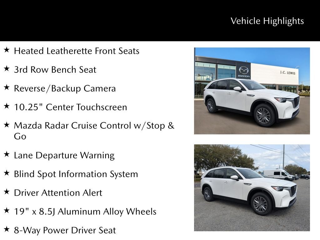 2025 Mazda Mazda CX-90 3.3 Turbo Select