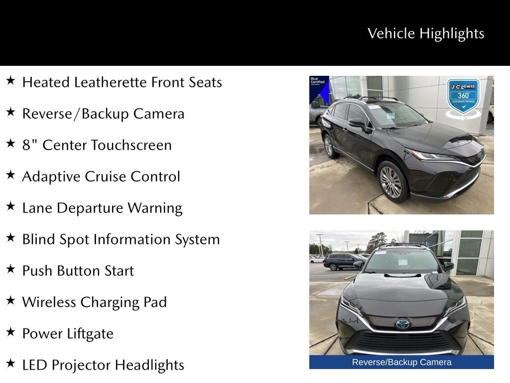 2022 Toyota Venza XLE