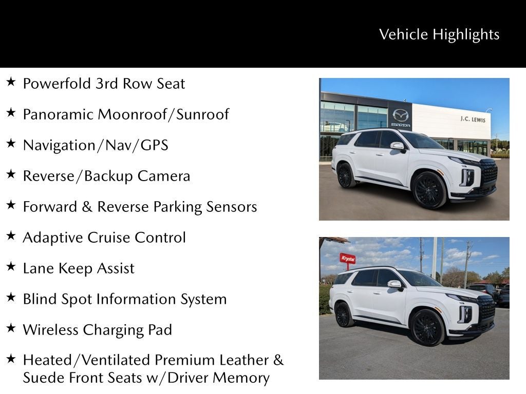 2025 Hyundai Palisade Calligraphy Night Edition