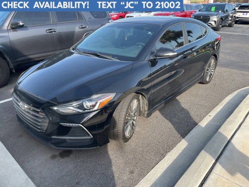 2018 Hyundai Elantra Sport