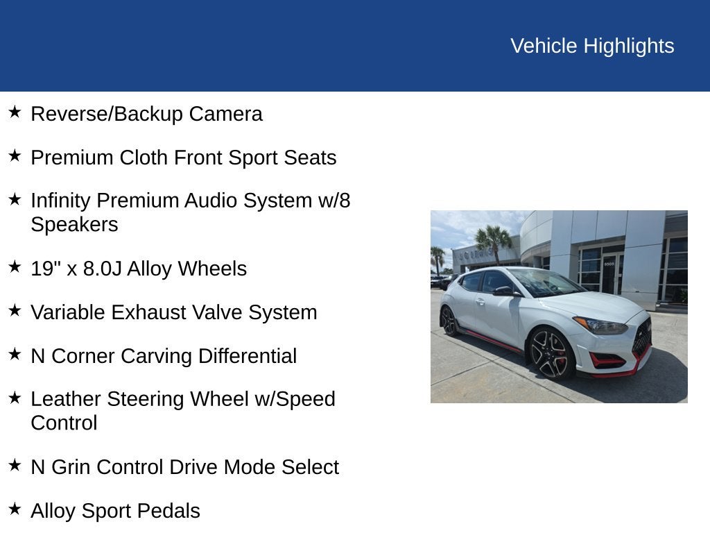 2019 Hyundai Veloster N