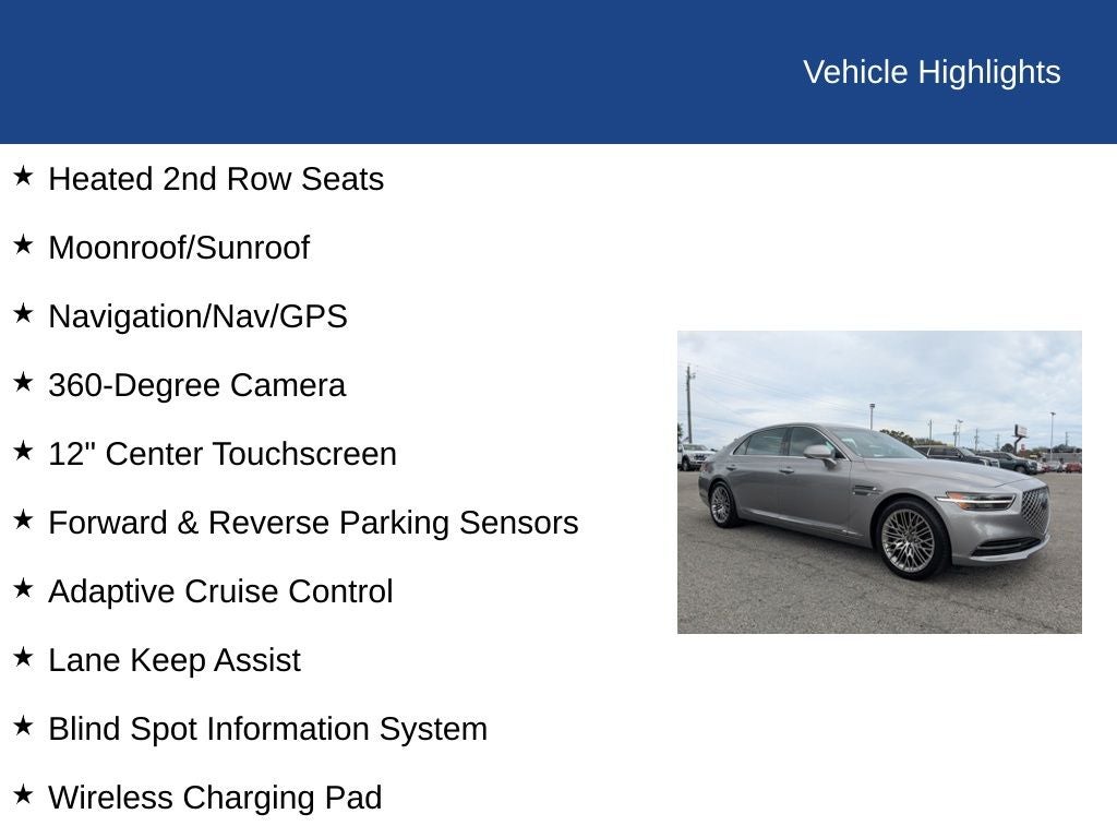 2021 Genesis G90 3.3T Premium