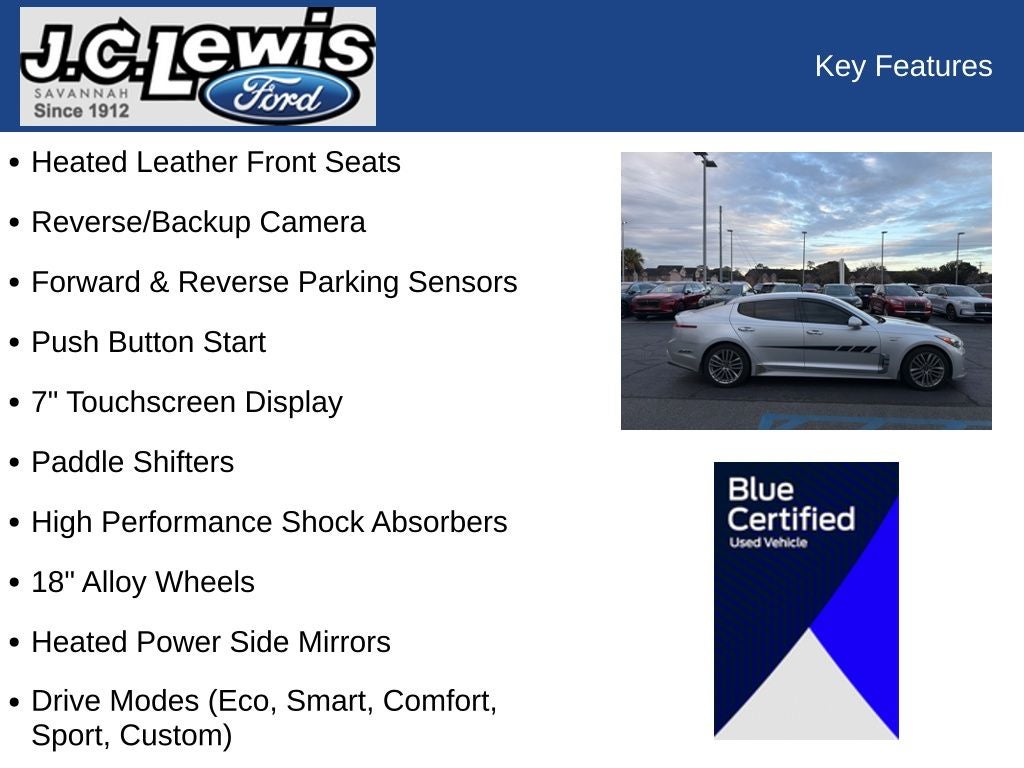 2018 Kia Stinger Base