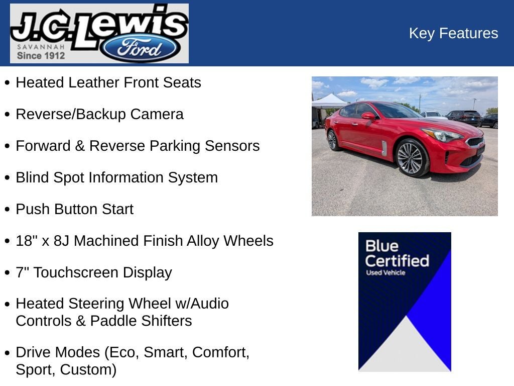 2019 Kia Stinger Base