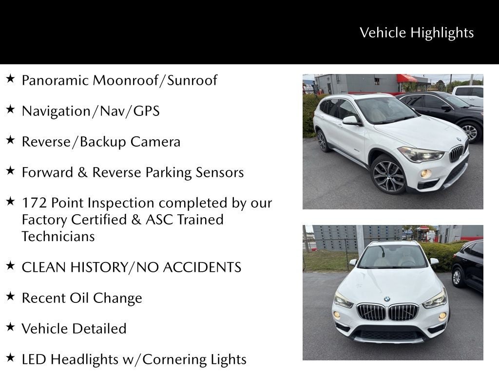 2016 BMW X1 xDrive28i