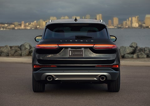 The rear lighting of the 2023 Lincoln Corsair® SUV spans the entire width of the vehicle. | J.C. Lewis Lincoln in Savannah GA