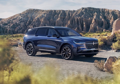 A 2024 Lincoln Nautilus® SUV is parked in a desert national park. | J.C. Lewis Lincoln in Savannah GA