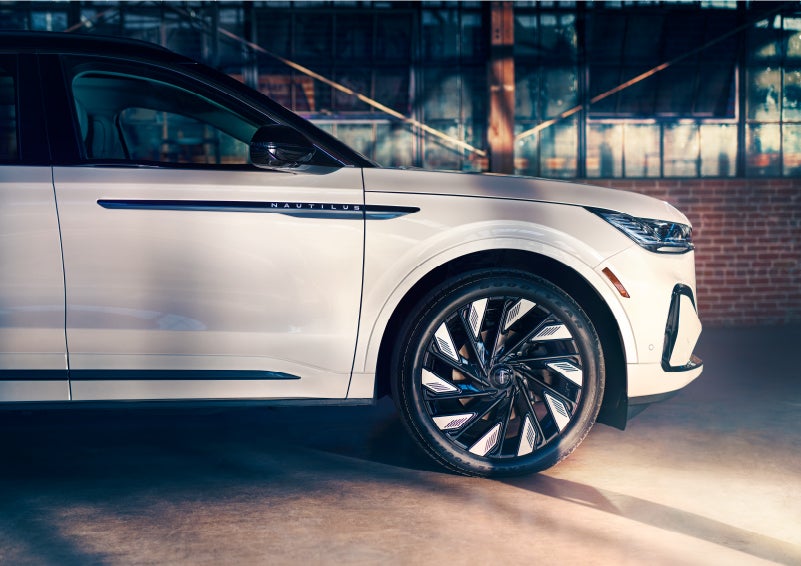 The wheels of the available Jet Appearance Package are highlighted. | J.C. Lewis Lincoln in Savannah GA