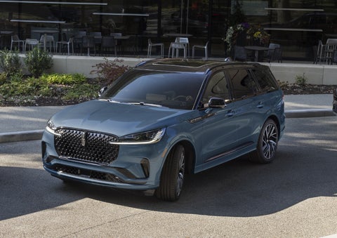 A 2026 Lincoln Black Label™ Aviator® SUV is shown with the available Special Edition Package. | J.C. Lewis Lincoln in Savannah GA