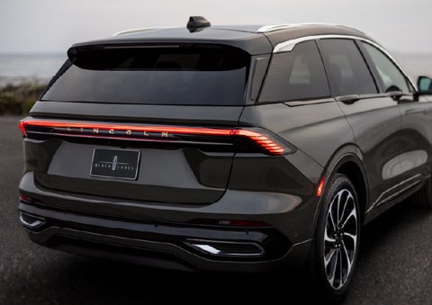 The rear of a 2026 Lincoln Black Label™ Nautilus® SUV displays full LED rear lighting. | J.C. Lewis Lincoln in Savannah GA