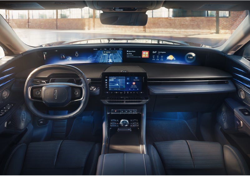 The panoramic display is shown in a 2026 Lincoln Nautilus® SUV. | J.C. Lewis Lincoln in Savannah GA