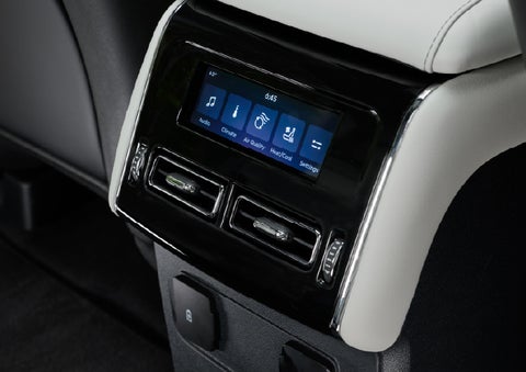The second row touch screen displays audio and temperature control settings. | J.C. Lewis Lincoln in Savannah GA