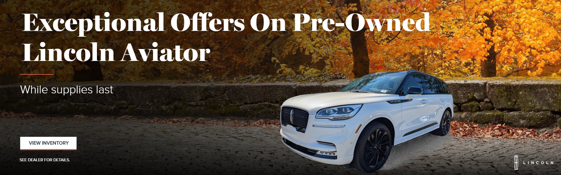 Exceptional Offers On Pre-Owned Lincoln Aviator